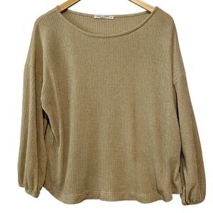 Chris & Carol‎ Women's Sweater Size Medium  Boat Neck 3/4 Sleeve